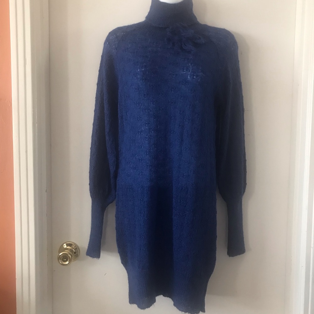 OGGI knits Delicate Openwork Sweater Dress